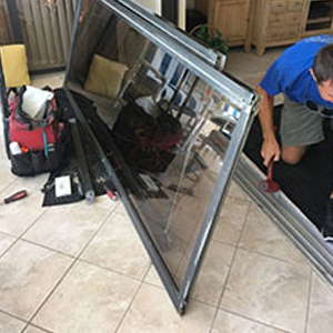 sliding glass door frame repair Palm Beach Gardens